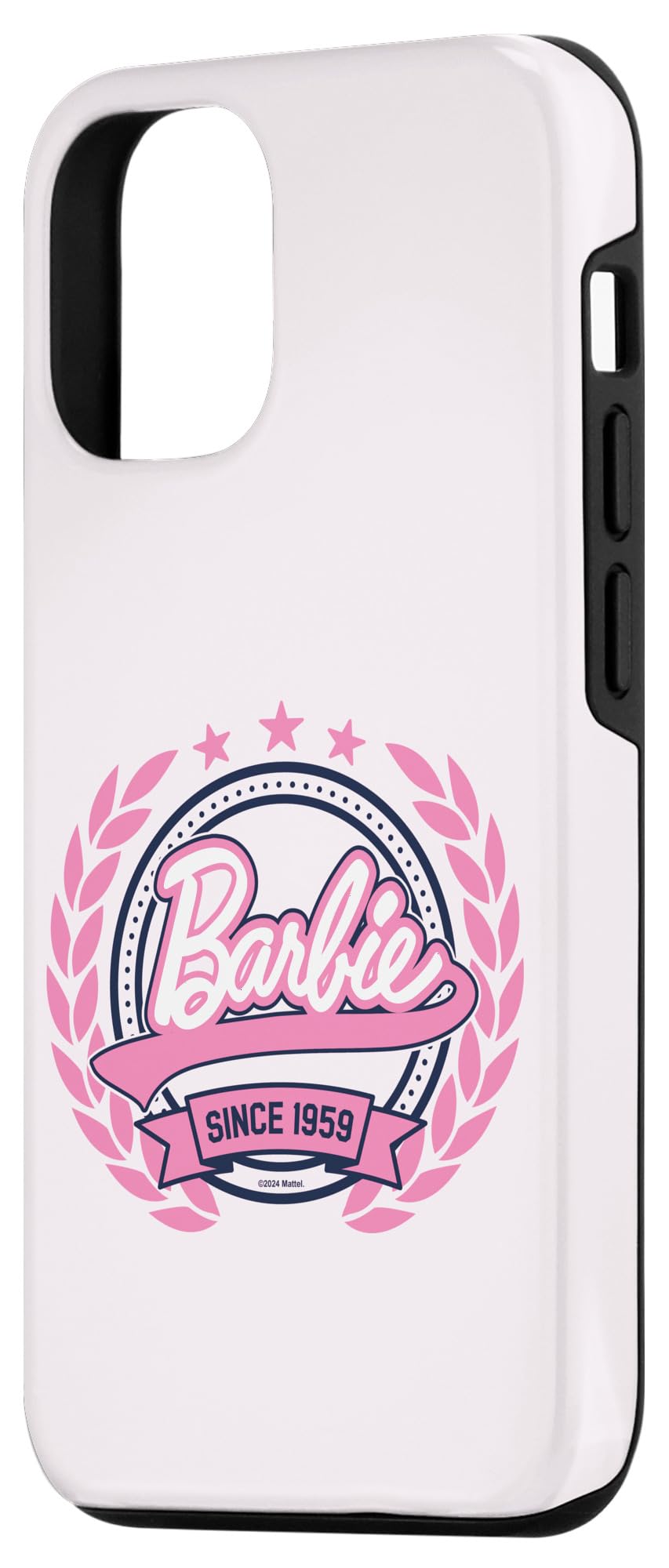 Iphone 12/12 Pro Barbie   Varsity Collegiate Seal Since 1959 Logo Case