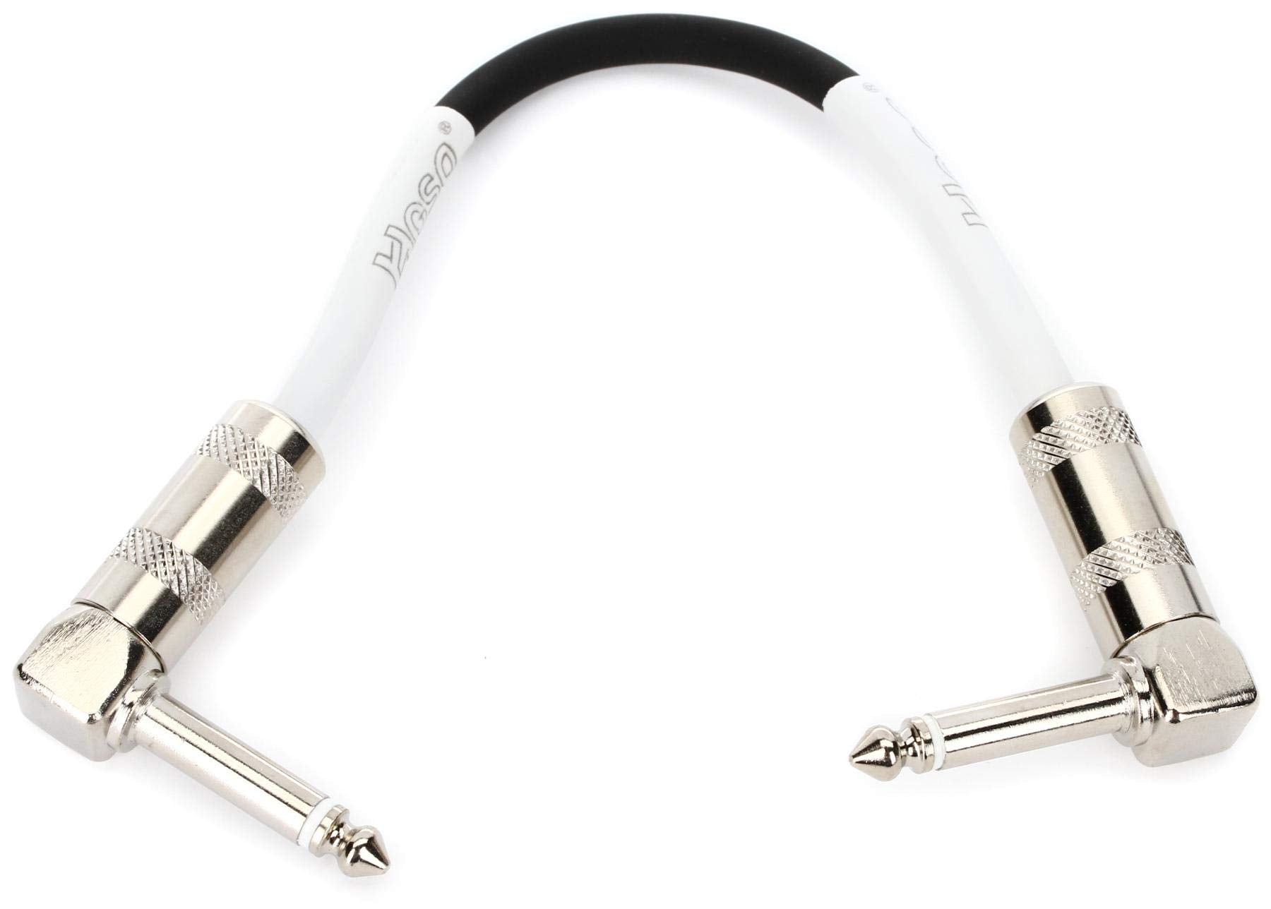 Hosa CPE-106 Right Angle to Right Angle Guitar Patch Cable, 6 Inch