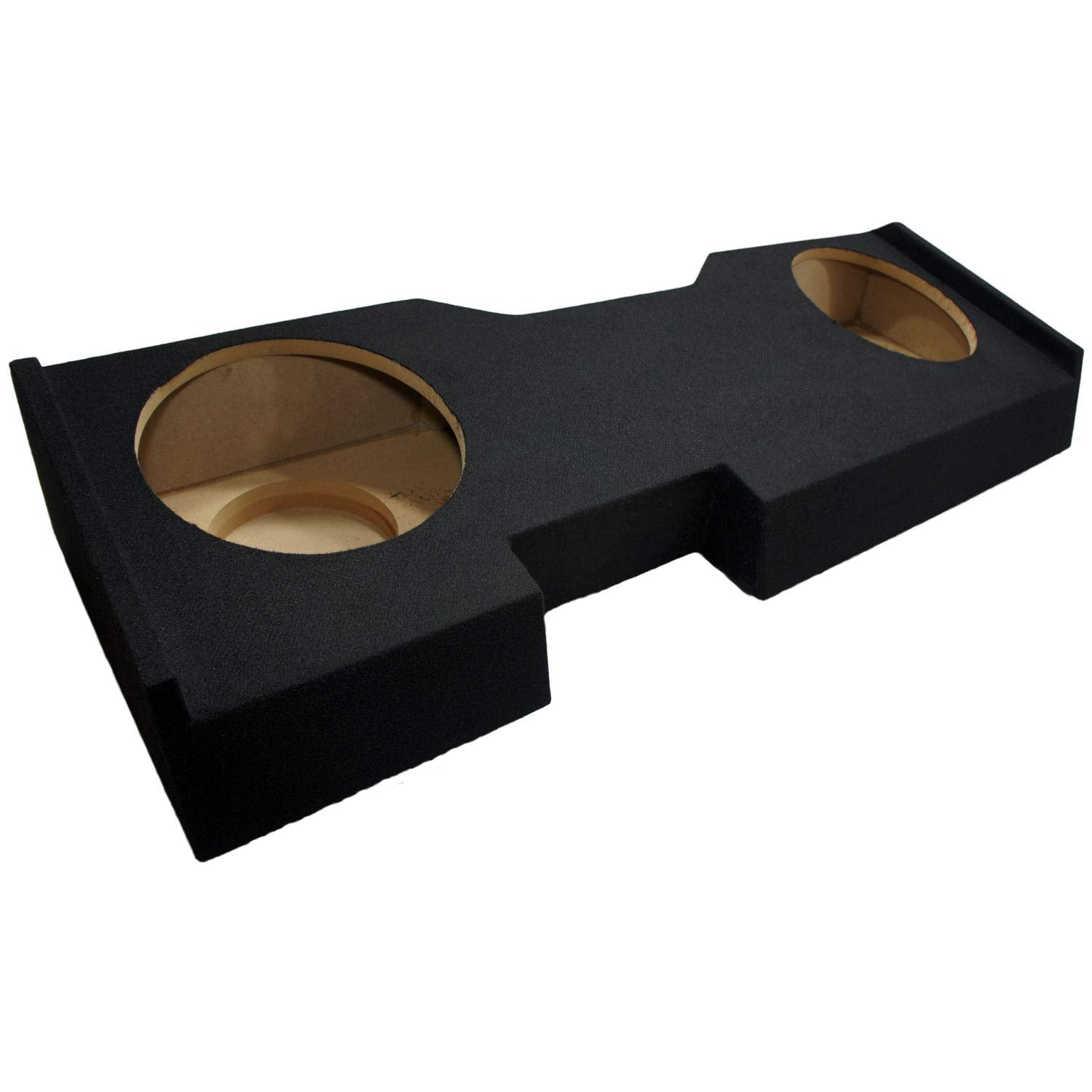 American Sound Connection Asc Gm2X12 Crew14Up Compatible With Chevy Silverado Crew Cab Truck 2014   Up Dual 12'' Sub Box Subwoof