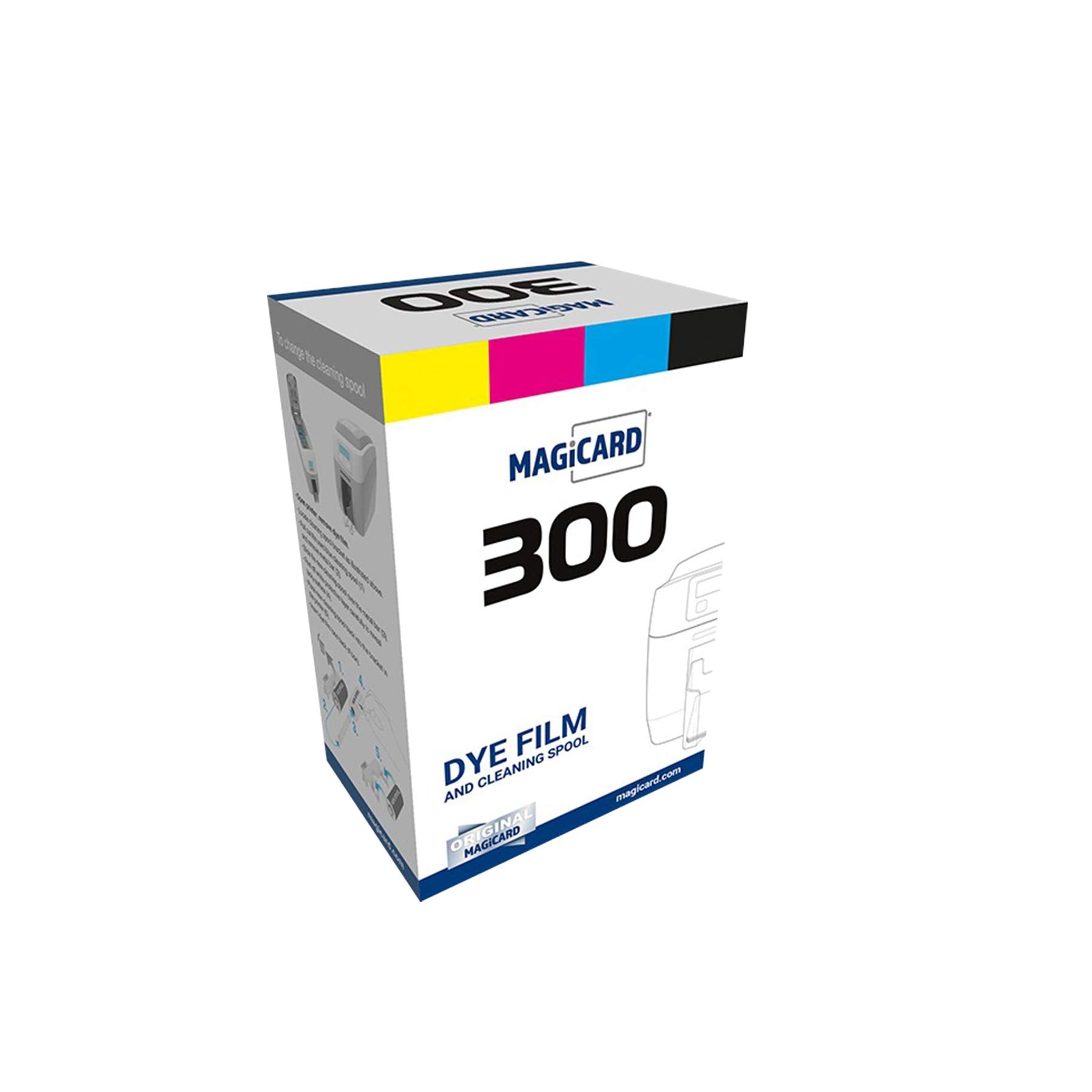 Bodno Magicard 300 Printer Mc300Ymcko/2 Color Ribbon   Ymcko   300 Prints Software Demo Card