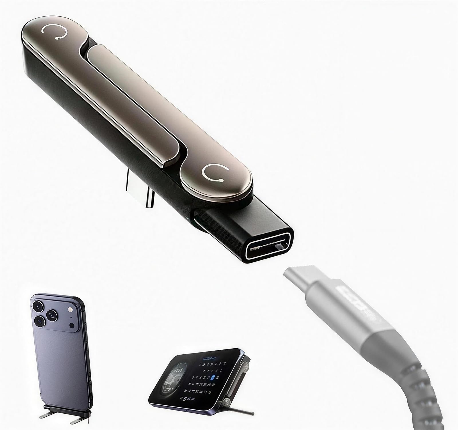 AltaMoment Detachable 2in1 USBC Charger, 240W, Stand