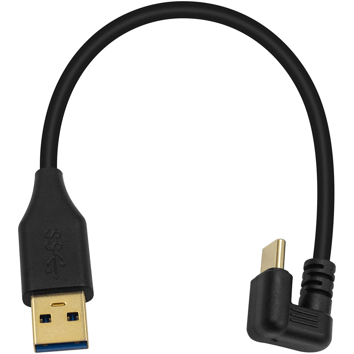 Poyiccot U Shape 180 Degree Usb C To Usb A Charger   3A Fast Charging, 3.1 Gen2, 20Cm For Samsung Usb C Devices