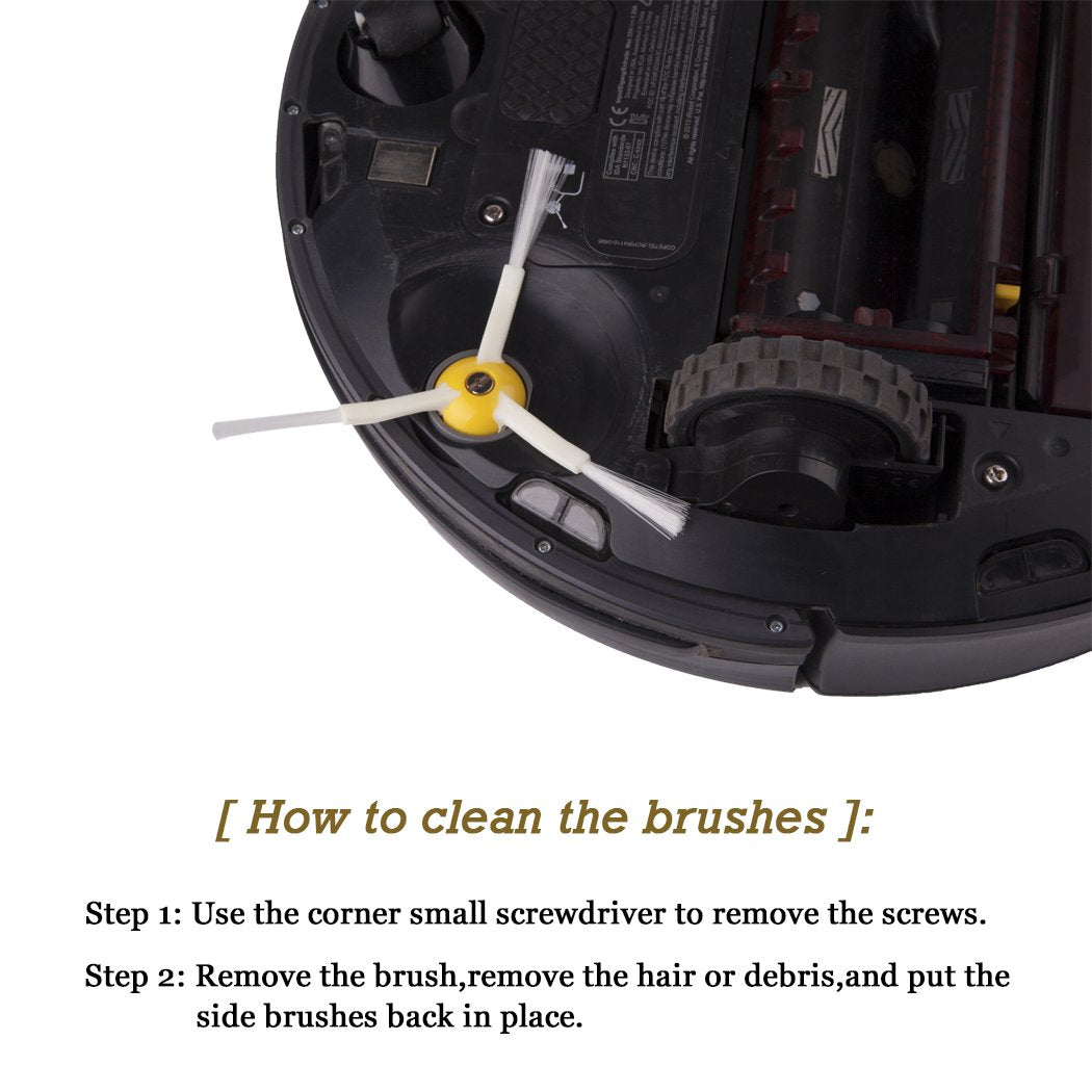 Hongfa Replacement Brush Parts For I Robot Roomba 981 980 960 860 870 877 880 890 891 895 805 Vacuum Cleaner, 20 Pieces Roomba 8