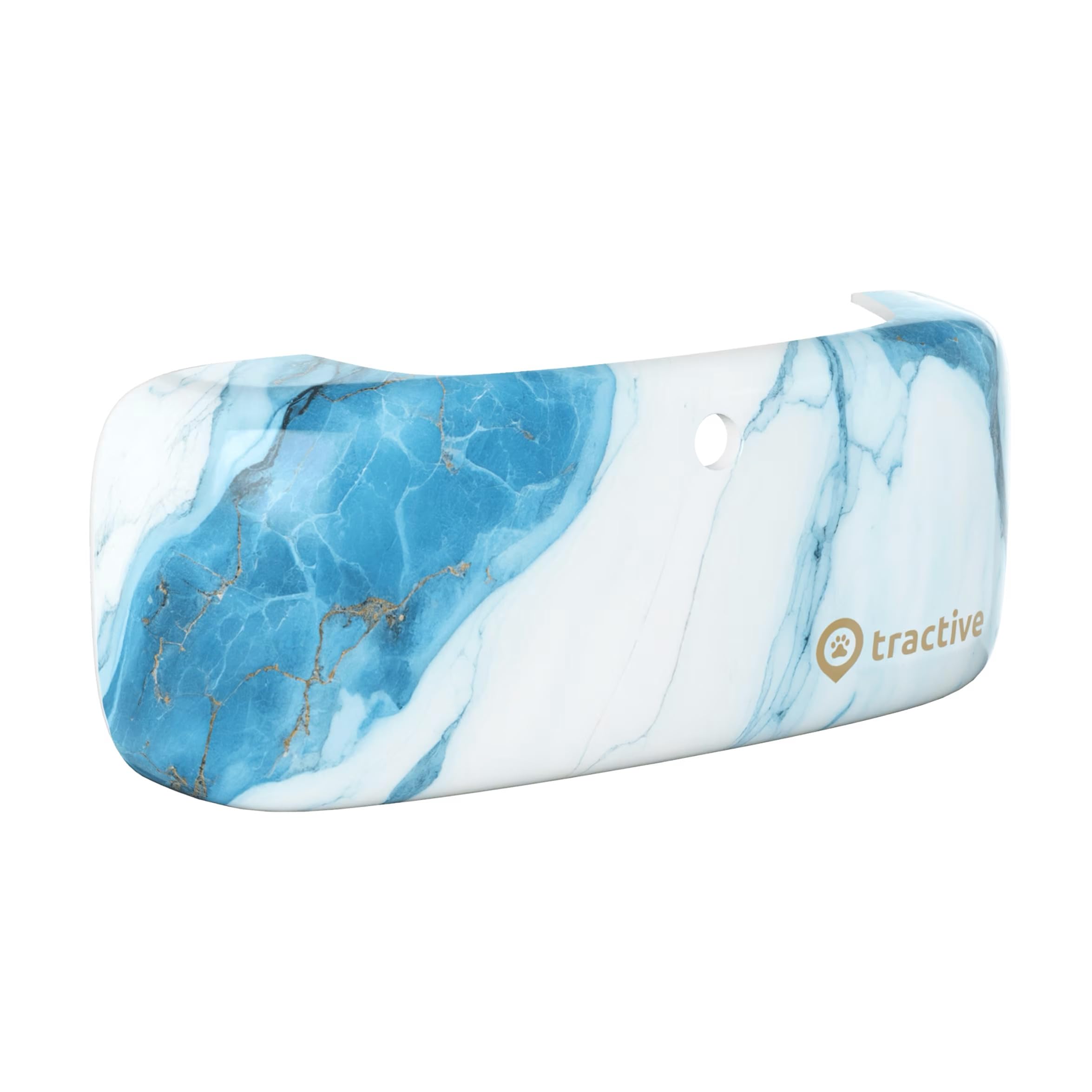 Tractive Gps Dog Lte (4) Hard Cover   Blue Marble