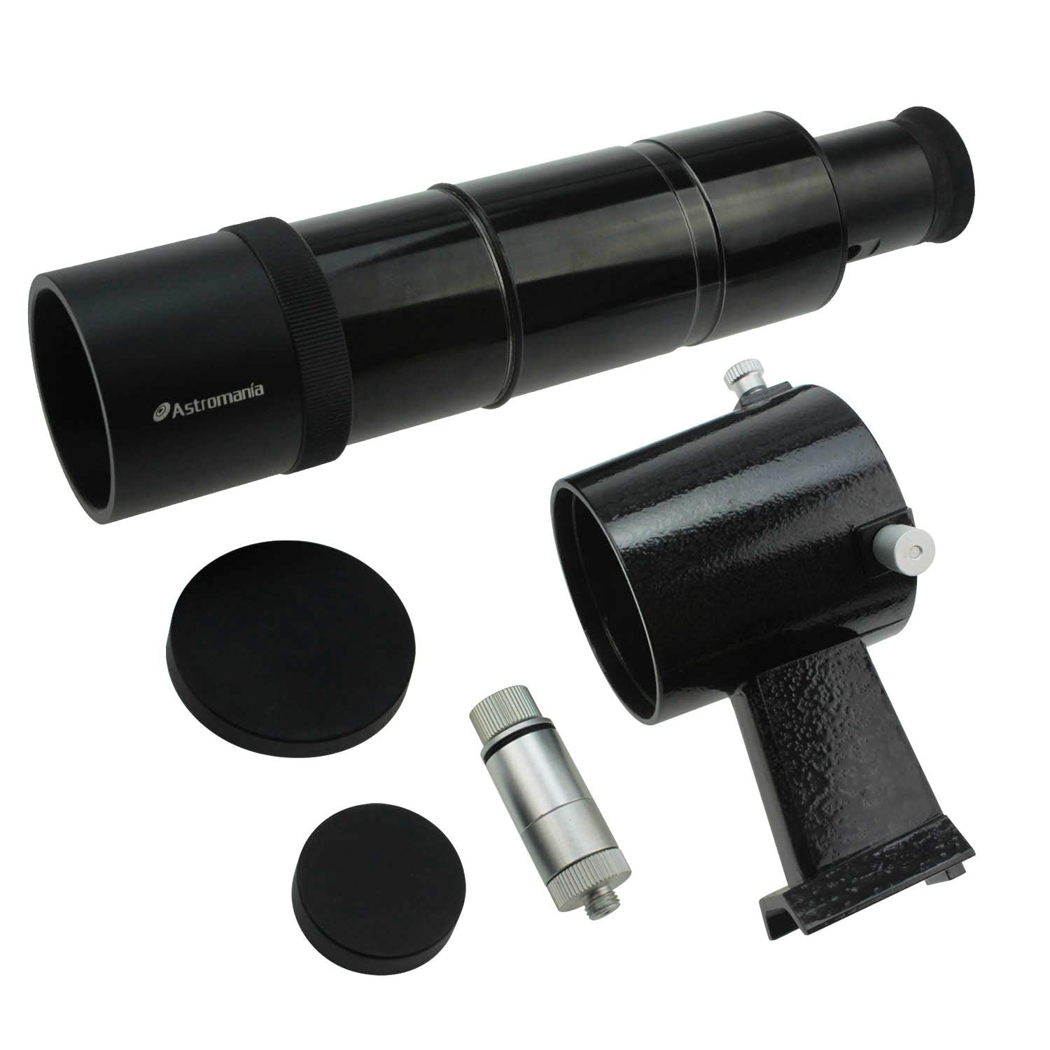 Astromania 9X50 Illuminated Finder Scope, Black   It Provides Both A Bright Image And Comfortable Viewing