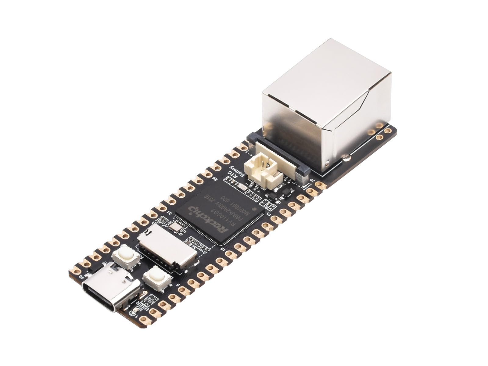 Waveshare Luckfox Pico Max Rv1106 Linux Micro Development Board, Integrates Arm Cortex A7/Risc V Mcu/Npu/Isp Processors 256Mb Me
