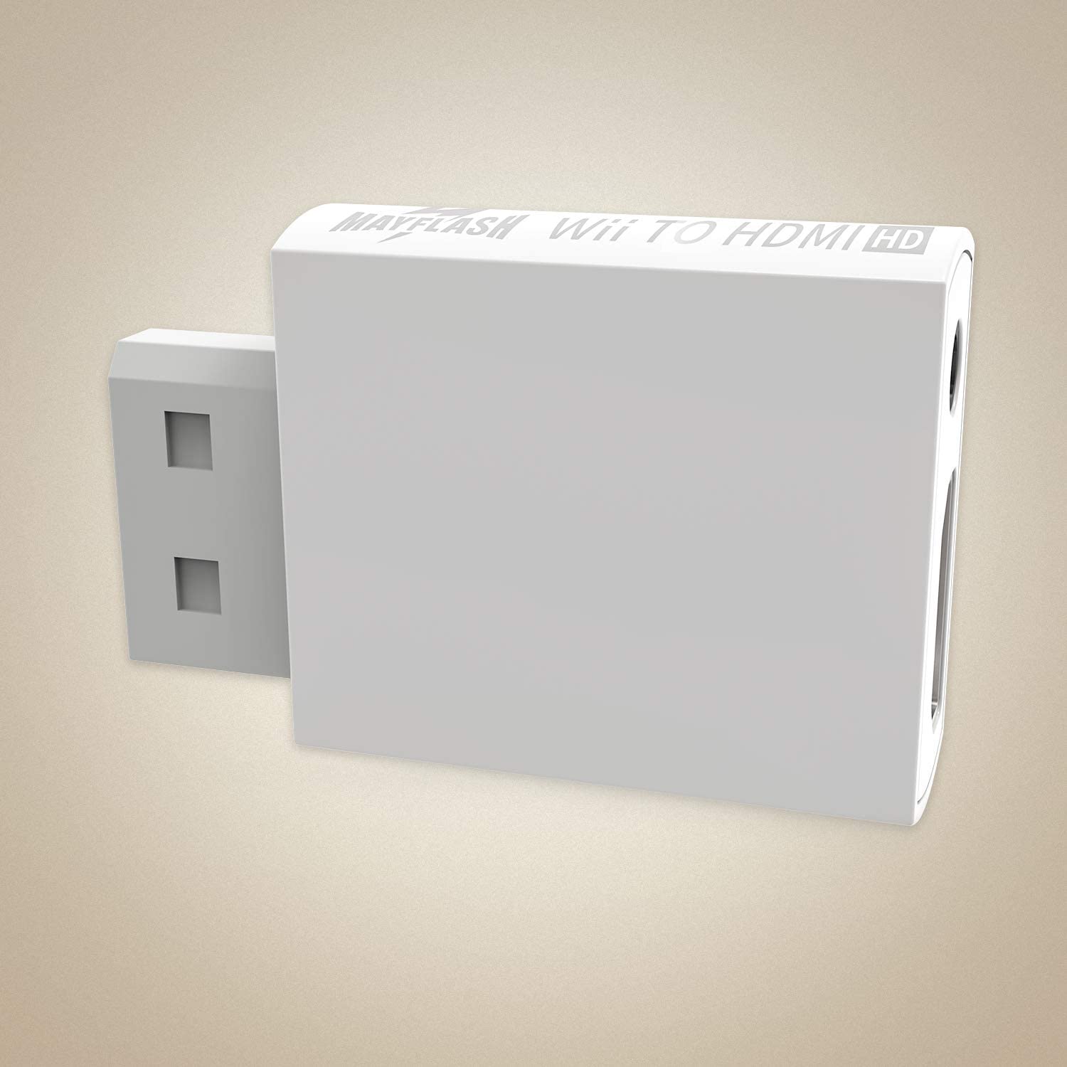 Mayflash Wii To Hdmi Converter 1080P For Full Hd Device, Wii Hdmi Adapter With 3,5Mm Audio Jack&Hdmi Output Compatible With Wii,