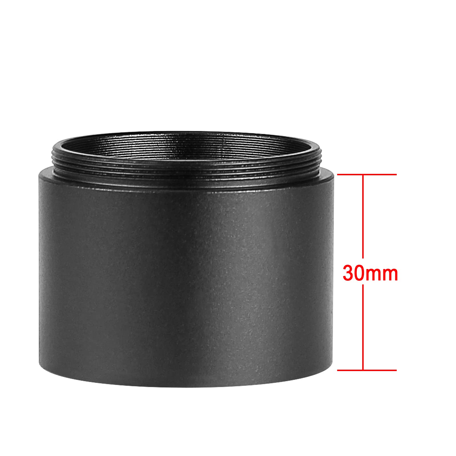 Celticbird 30Mm Astronomical T Thread Spacer Ring / T2 Thread Extension Tube   T Mount Extension Ring   M42X0.75 On Both Sides