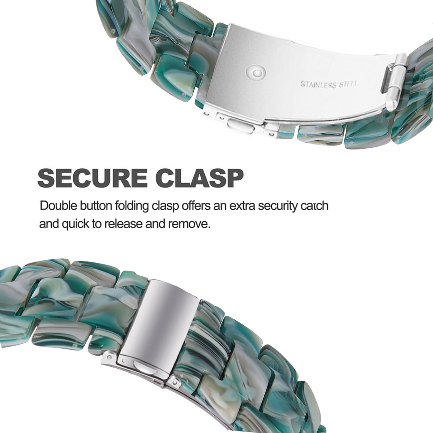 Dealele Bands Compatible With Samsung Galaxy Watch 6/6 Classic / 5/5 Pro/Galaxy Watch 4/4 Classic / 3 41Mm / Active 2, 20Mm Colo