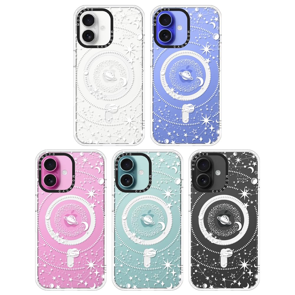 Mosnovo Case For Iphone 16 Plus, [Compatible With Magsafe] [Buffertech 6.6Ft Military-Grade Drop Protection] [Anti Peel Off Tech