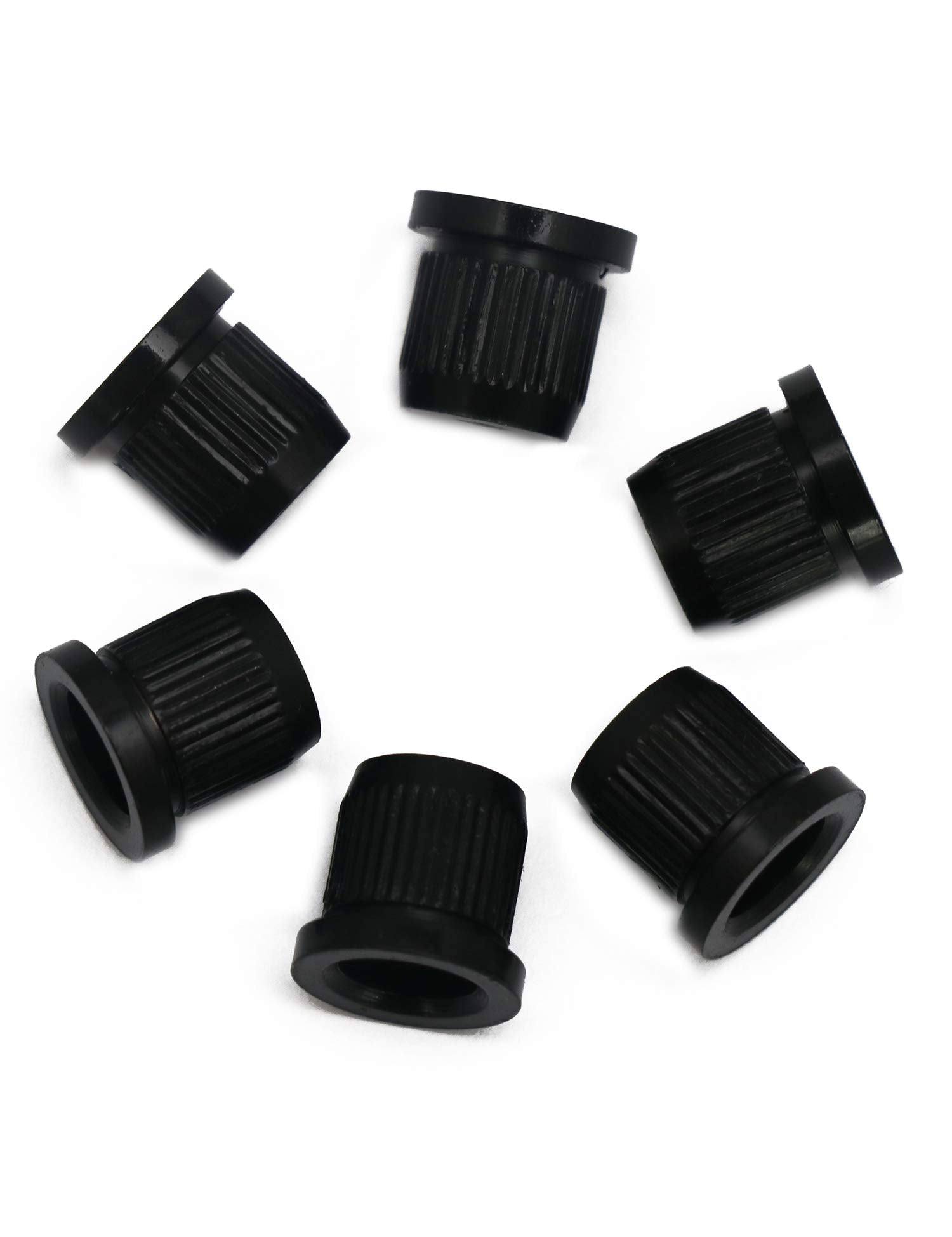 Metallor Guitar String Mounting Ferrules Through Body Mounts String Caps For Tele Telecaster Style Electric Guitar Parts Replace