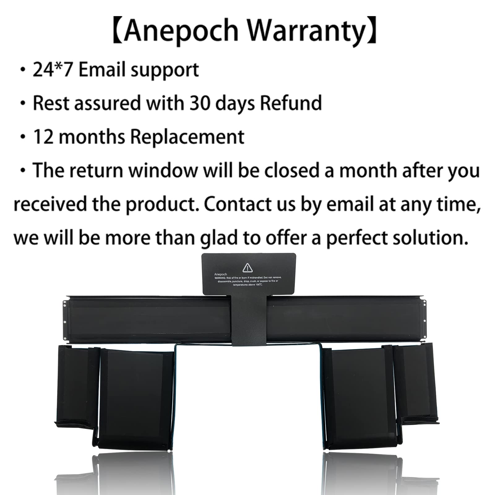 Anepoch A1437 Laptop Battery Replacement For Macbook Pro Retina 13'' A1425 Late 2012 & Early 2013 Fits Md101 Md102 Md212 Md213 M