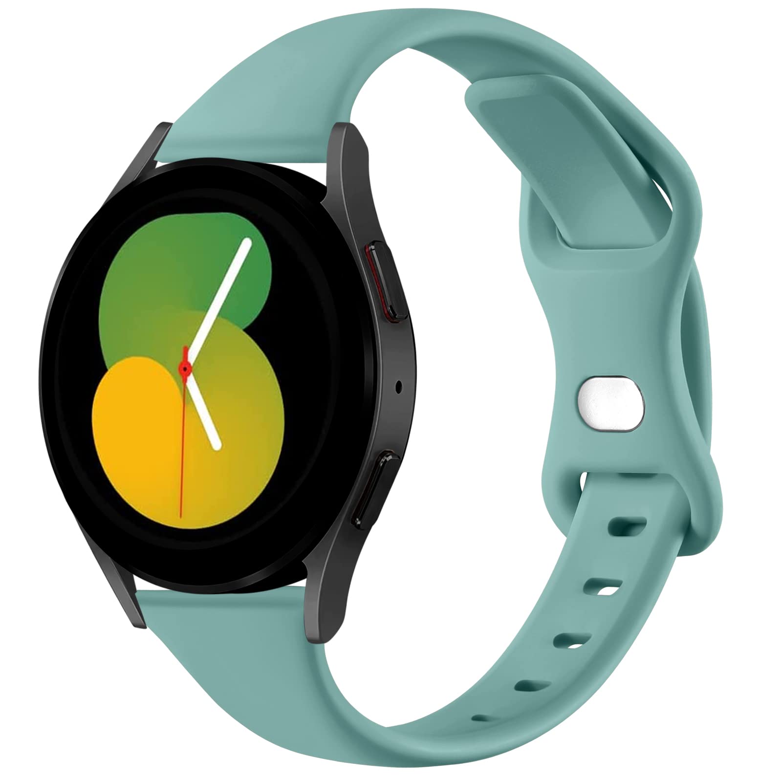 Imivio Compatible With Samsung Galaxy Watch 5 Band/Galaxy Watch 6 Band/Samsung Watch 4 Bands 40Mm 44Mm, 20Mm Soft Slim Replaceme