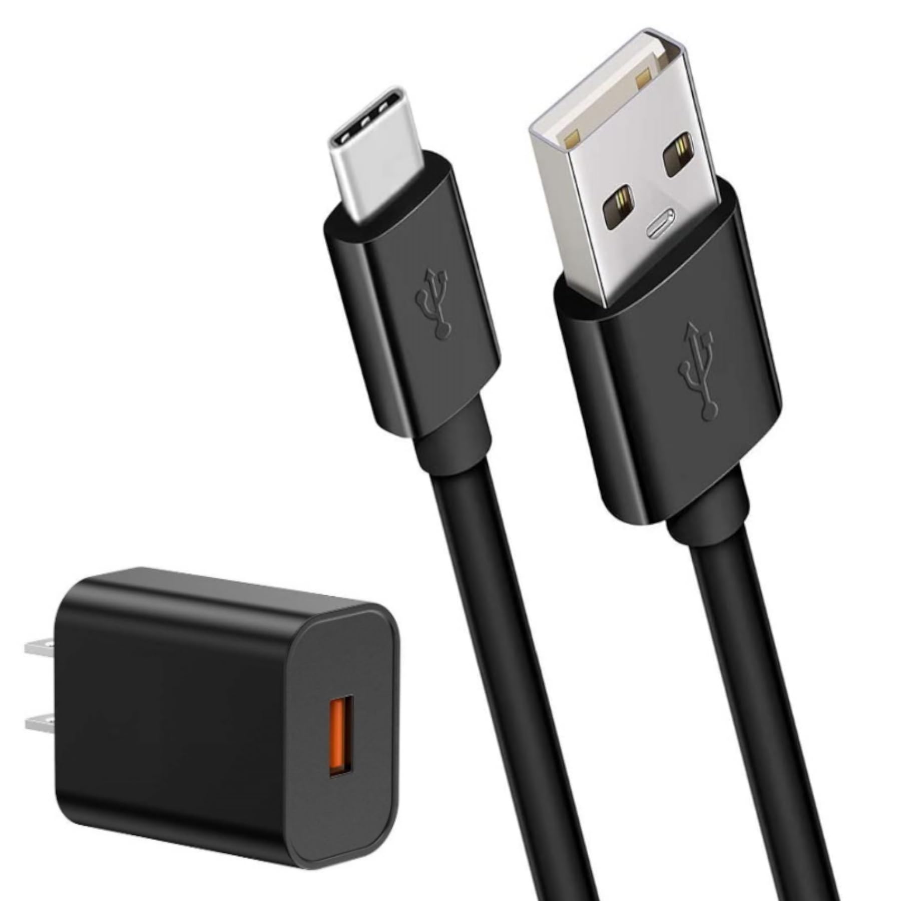 USBC Cable Cord & AC Adapter Wall Block Power Supply for Portable Monitors