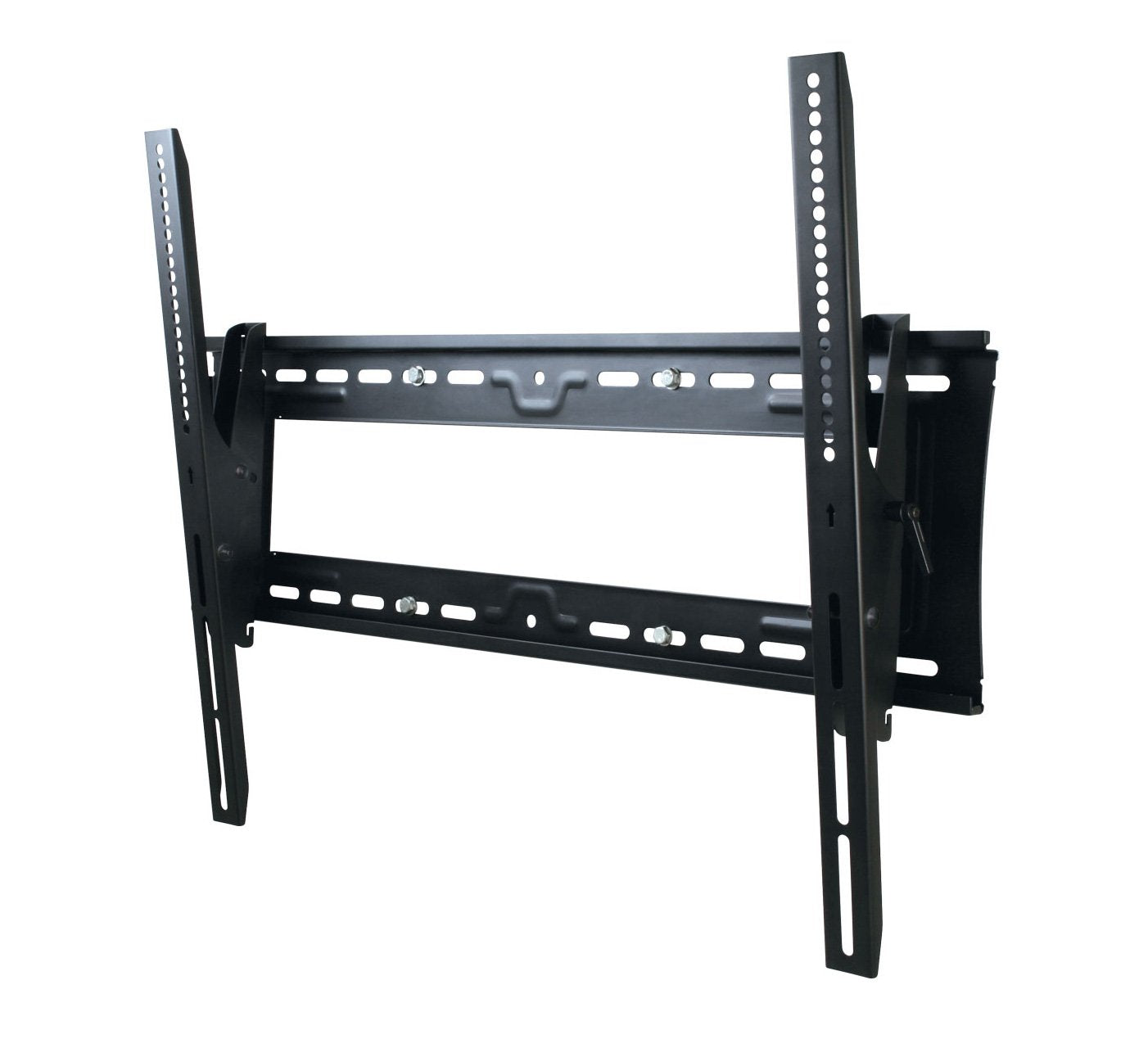 Atdec Th 3070 Ut Heavy Duty Tilt Adjustable Wall Mount With Lockable Security Bar For Displays Up To 200 Pound, Black