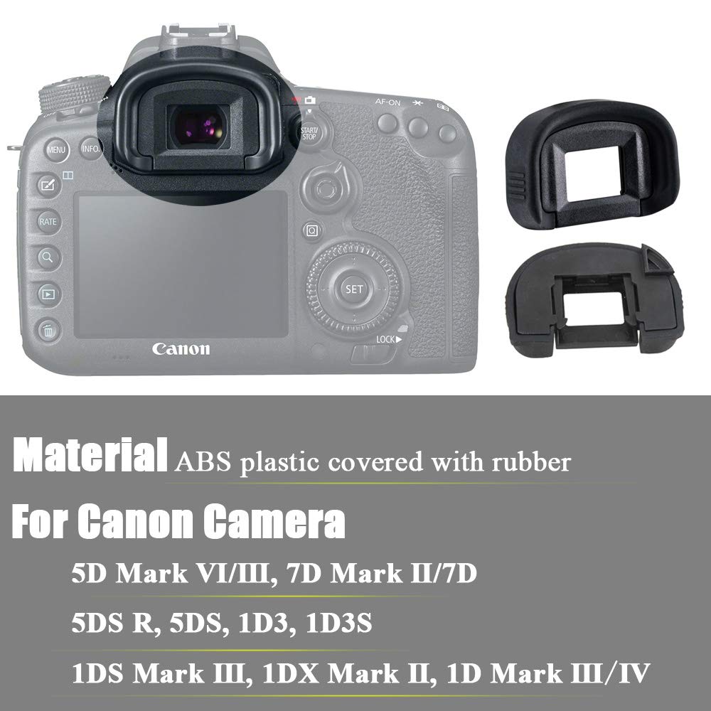 5D Mark ? Eg Viewfinder Eyepiece Eyecup Eye Cup For Canon Eos 5D Mark ?, 5D Mark ?, 7D, 1D Mark ?, 1D Mark ? Digital Camera [2 P