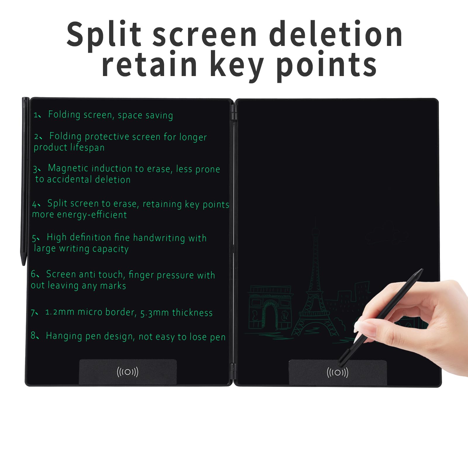 Amoretti Sonnet 14.3Inch Foldable Writing Tablet