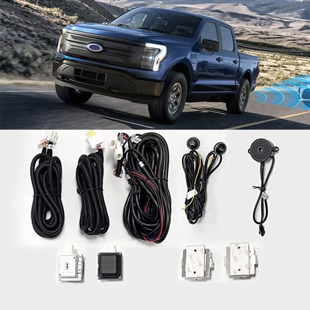 By J Car Blind Spot Detection System, 24Ghz Millimeter Wave Radar Sensor Blind Spot Monitoring System Kit, Universal Car Suvs Tr