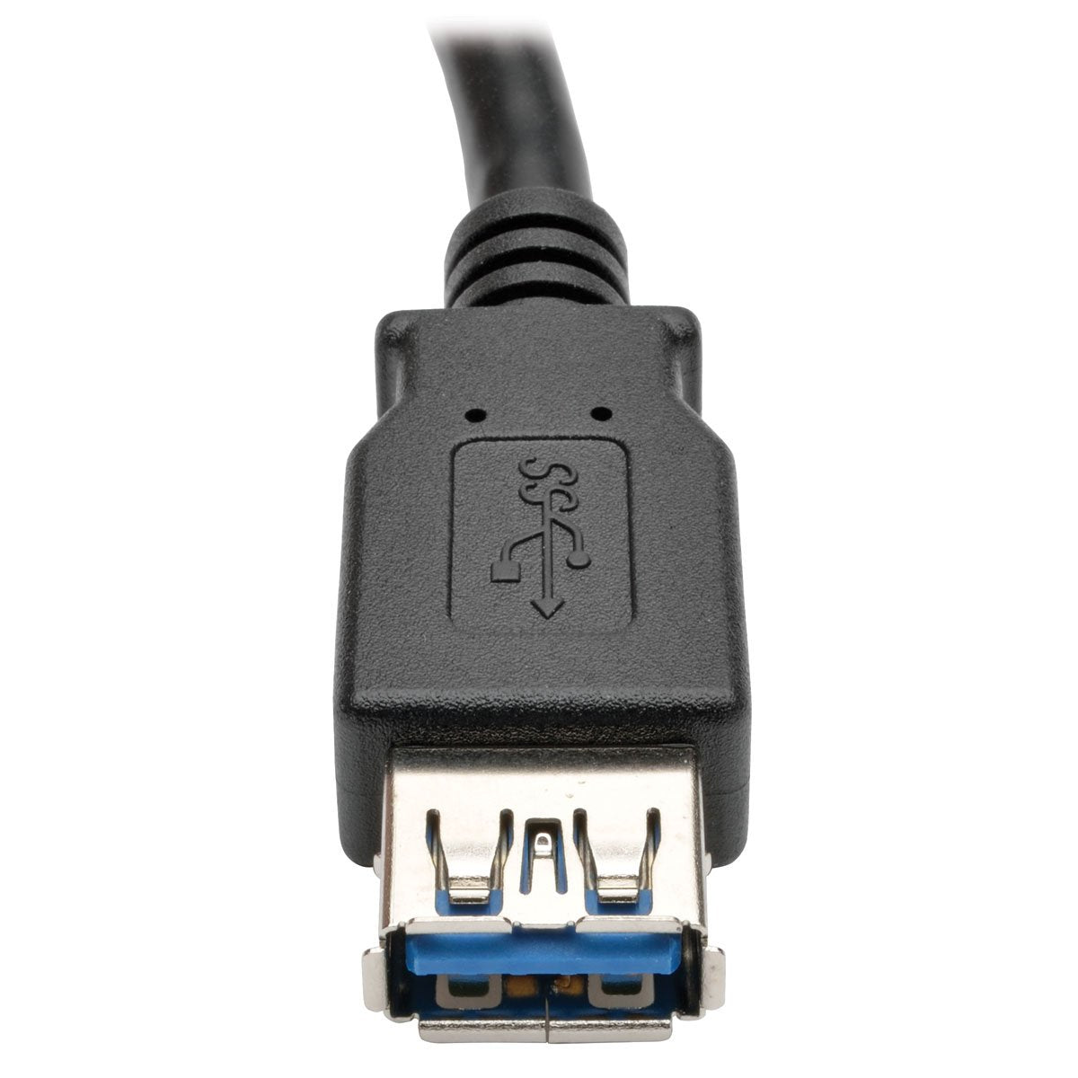 Tripp Lite Usb 3.0 Superspeed Type A Extension Cable M/F 6'' Black 5Gbps (U324 06N Bk)