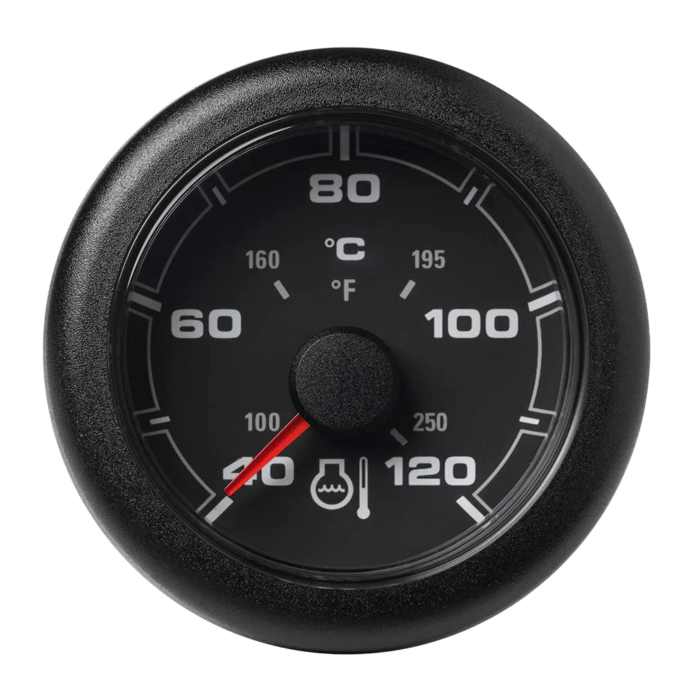 Veratron 52Mm (2-1/16'') Oceanlink Temperature 120C/250F - Black Dial & Bezel,WBAUVB08S5SBFJ6