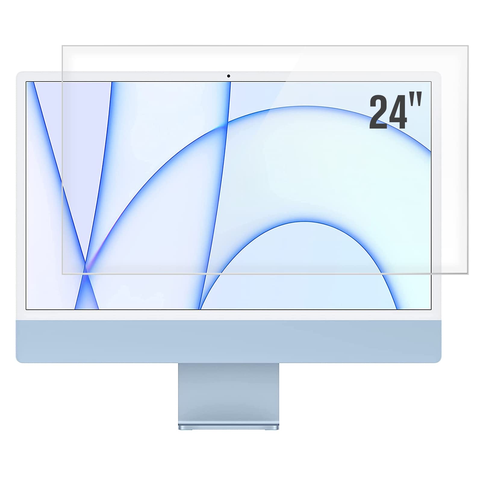 F Forito 2 Pack Compatible With Imac 24 Inch Anti Glare Matte Computer Screen Protector, Eye Protection Computer Screen Cover Co