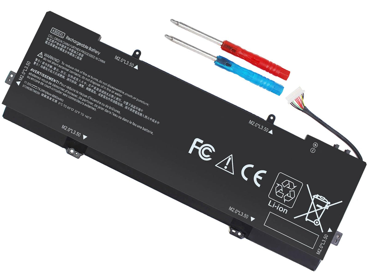 Dmkaollk Kb06Xl 902499 856 902499 855 902401 2C1 Replacement Battery For Hp Spectre X360 Convertible 15 Bl012Dx 15 Bl112Dx 15 Bl