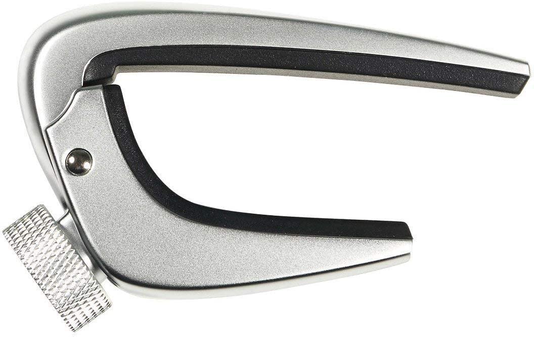 Wingo Pro Guitar Capo For Acoustic Electric Guitars   Chrome Capotraste