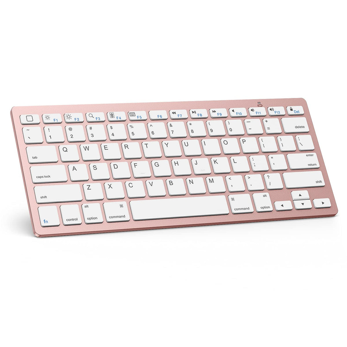 Omoton Bluetooth Keyboard For Ipad 10Th Generation, Ipad 10.2 (9Th/8Th/7Th), Ipad Pro 13/12.9/11 Inch, Ipad Air 13/11 Inch, Ipad Air 5Th/4Th, Ipad Mini And More Bluetooth Enabled Devices, Pink Gold