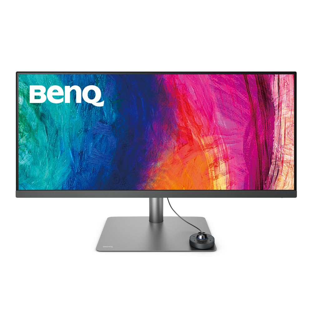 BenQ PD3420Q Ultrawide Creator Monitor for Macbook 34 WQHD 1440p | 100% Rec.709 & sRGB, 98% P3 | IPS | DeltaE =3 | Pantone | AQC