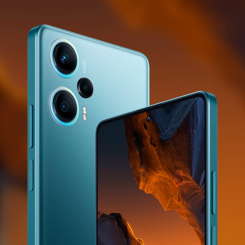 Xiaomi Poco F5 5G + 4G Lte 256Gb + 8Gb Global Version Unlocked 6.67 120Hz 64Mp Cam (Tmobile Mint Tello Metro Usa Market) (Blue G