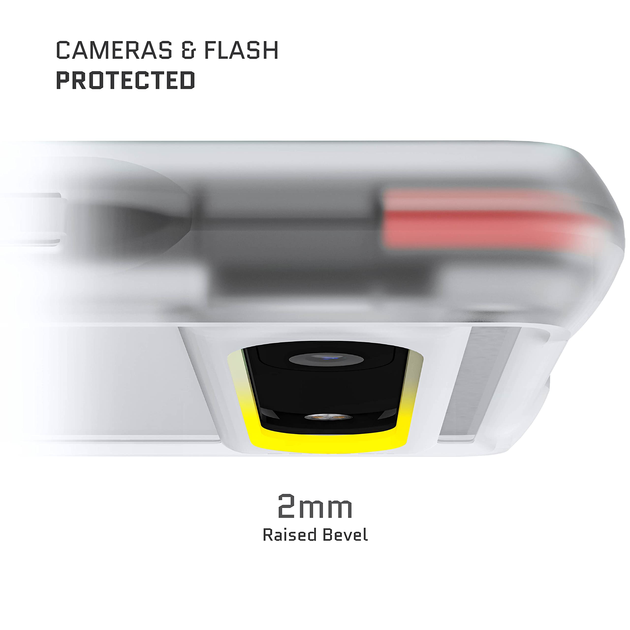 Ghostek Covert Pixel 6A Clear Case With Shockproof Drop Protection And Anti-Yellowing Premium Slim Lightweight Design Rugged Pro