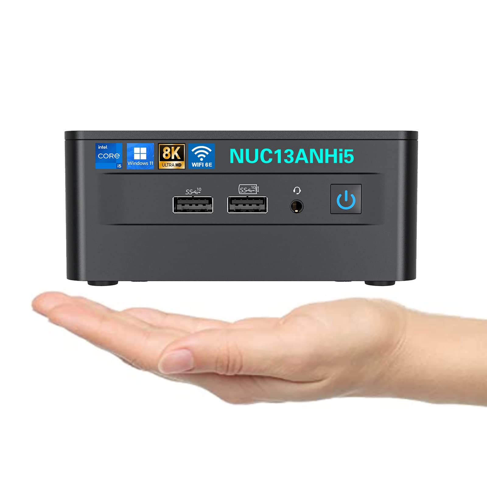 Intel NUC 13 Pro NUC13ANHi5 Arena Canyon Mini PC Mini Computer,Barebone,Intel Core i5-1340P 12 Core,16 Thread,Up to 4.6 GHz Turb