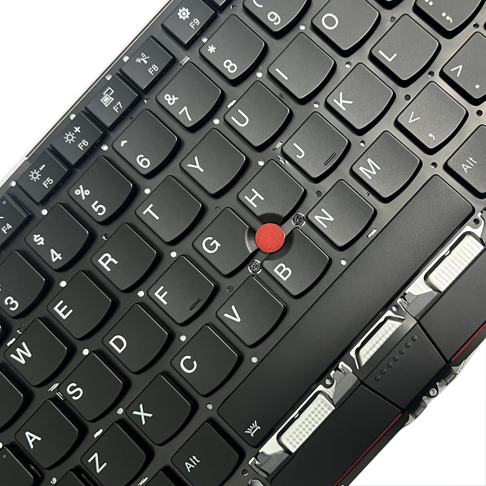 Suyitai Backlit Usb Qwerty Keyboard For Lenovo Thinkpad X1 Carbon 7Th/8Th Gen & X1 Yoga Gen 4/5