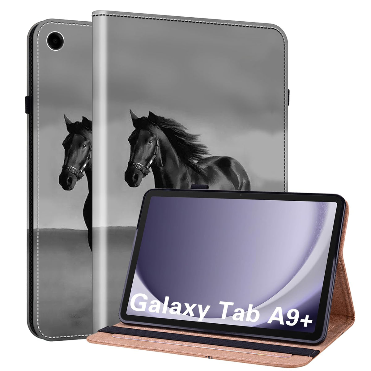Alilang Case For Samsung Galaxy Tab A9 Plus 11 Inch Case 2023 (Sm X210/X216/X218) With Stylus, Shockproof Folding Stand Cover Fo