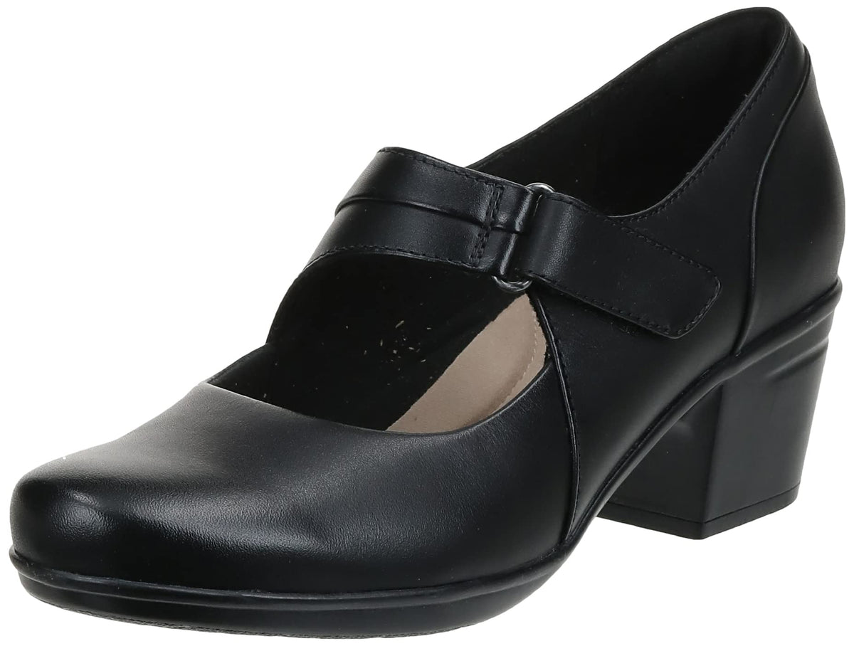 Clarks Emslie Lulin Black 10 A   Narrow