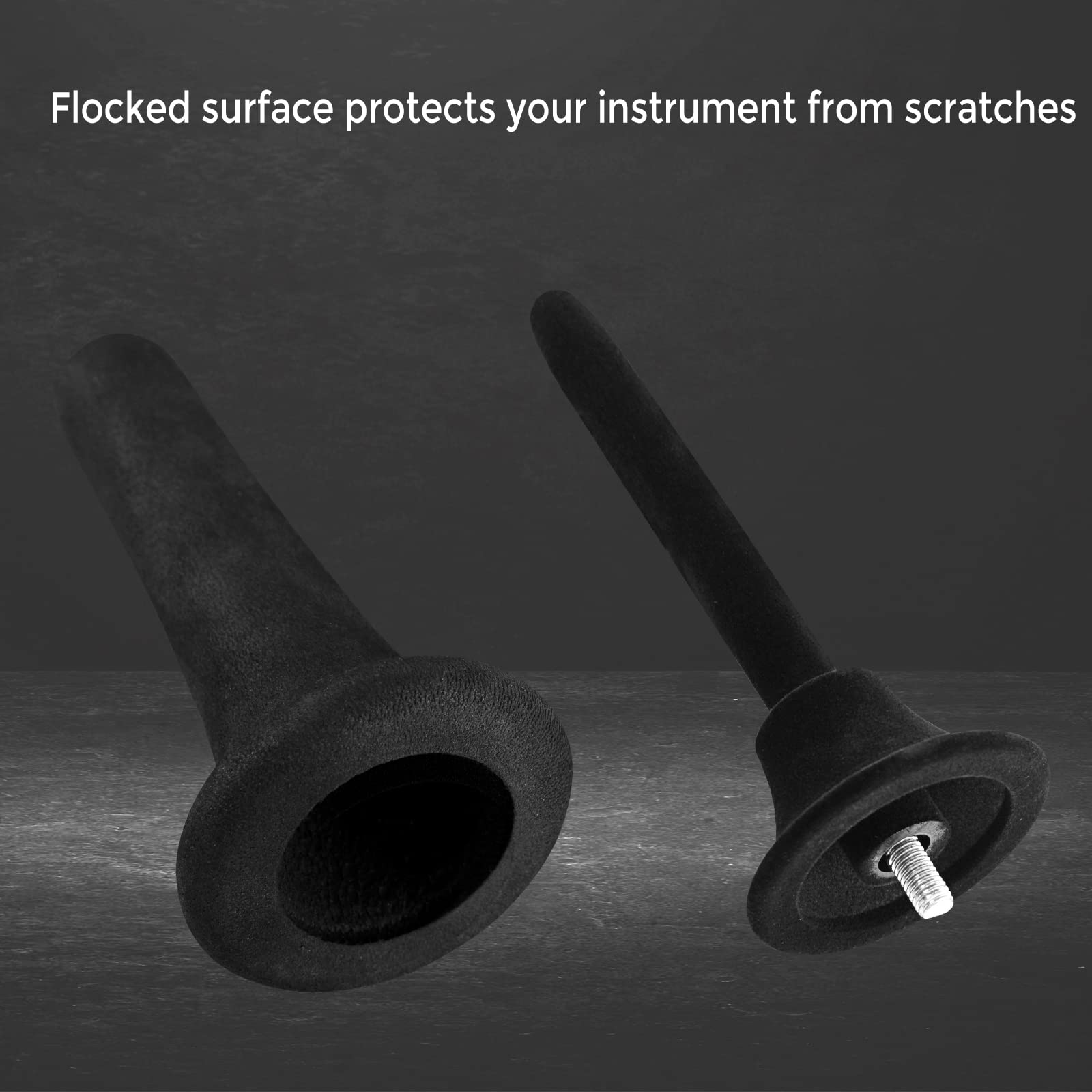 Eastrock Alto&Tenor Saxophone Stand Folding Saxophone Stand Saxophone Holder Rack With Clarinet/Flute Stand,Straight Saxophone S