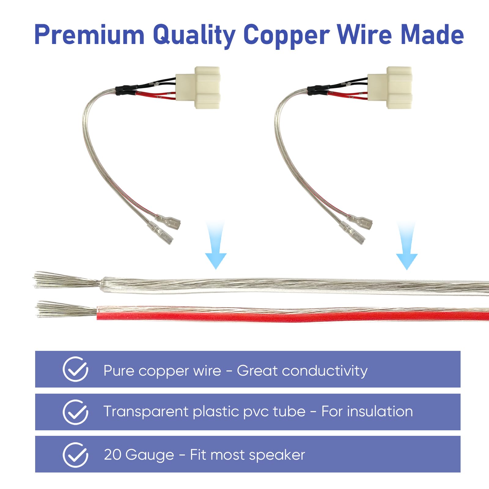 Car Door Speaker Wiring Harness Replacement For Volkswagen Vw 2009 2018 Ti Guan, 1999 2019 Golf, 1999 2016 Jetta, 1999 2019 Beet