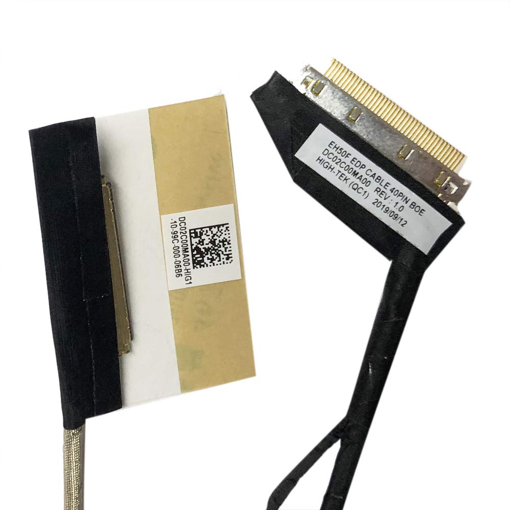 Suyitai Lcd Lvds Led Screen Video Display Flex Cable Replacement For Acer N18C3 An515 54 Eh50F 40Pin Cn: Dc02C00Ma00