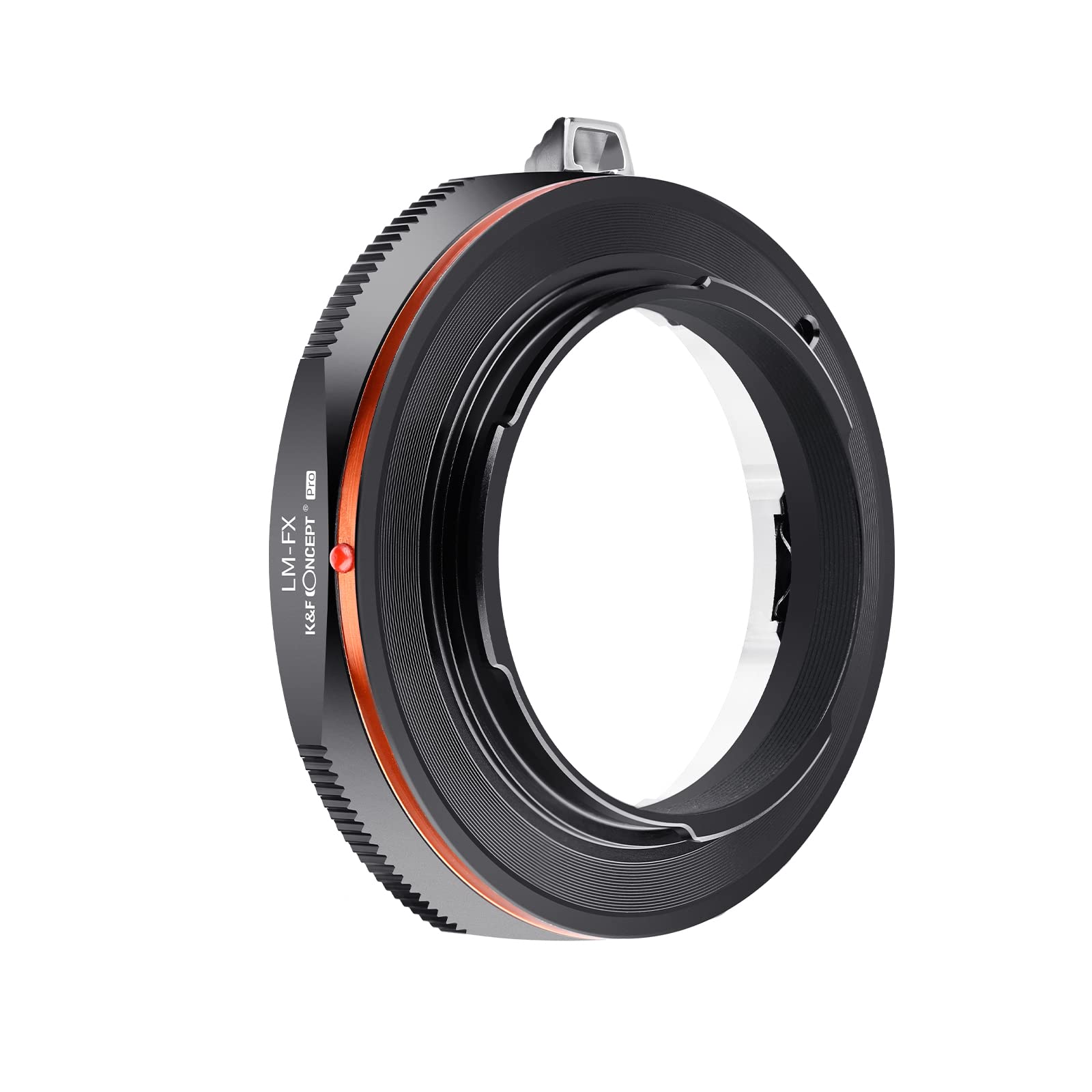 K&F Concept Lens Mount Adapter For Leica M Lm Mount Lens To Fujifilm Fuji X Series X Fx Mount Mirrorless Camera With Matting Varnish Design, Compatible For Fuji Xt2 Xt20 Xe3 Xt1 X T2