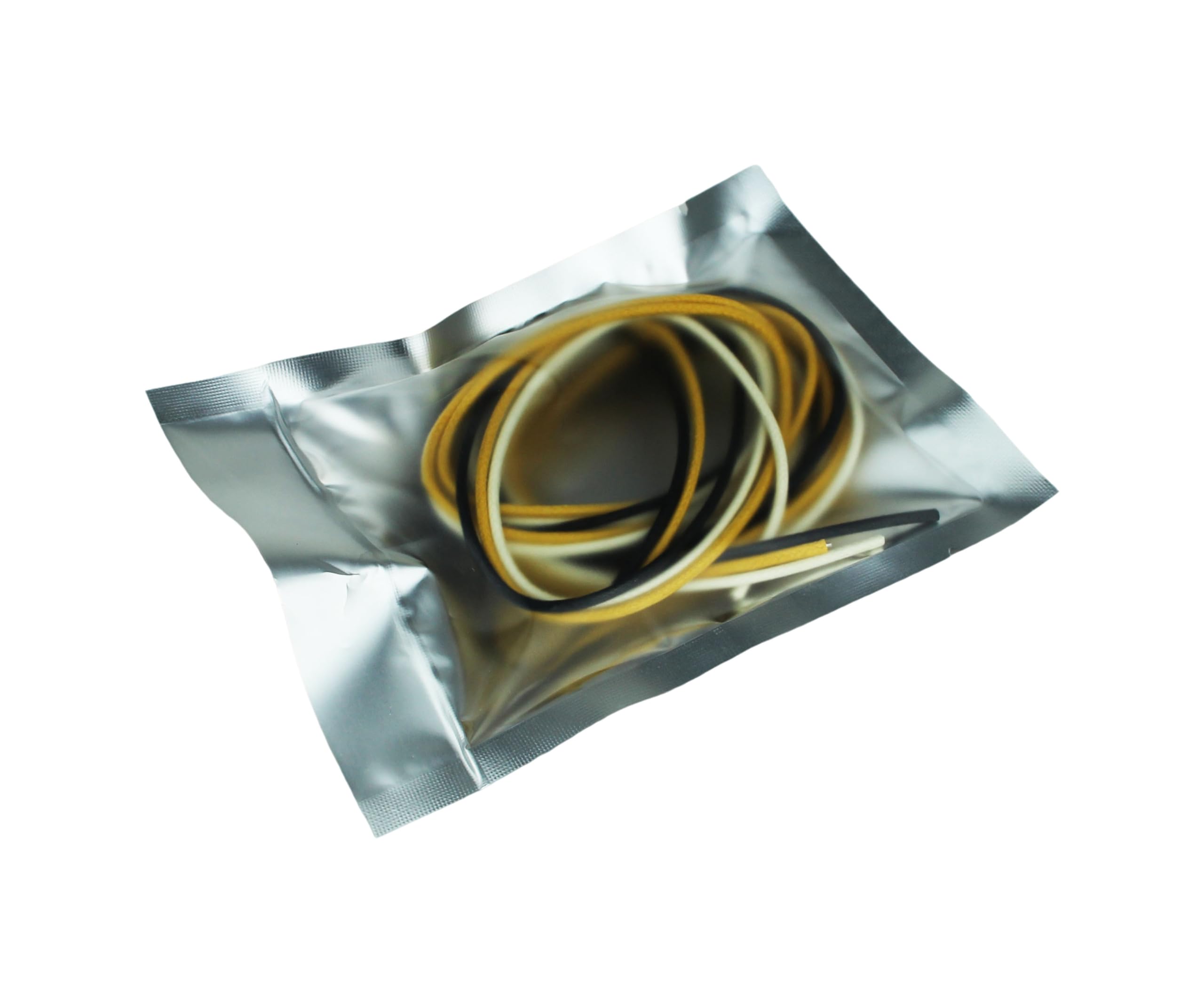 Guyker Cloth Covered Braided Guitar Wire   15 Feet (5 White/5 Black/5 Yellow) Electrics Vintage Style Pushback Guitar Wire