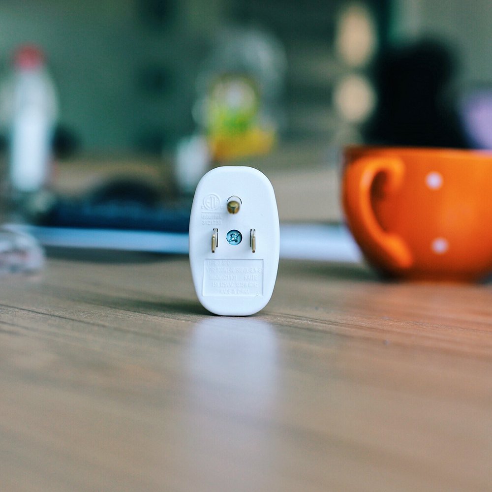 Kmc Surge Tap Mini 5 Pack, 1 Outlet Grounded Surge Protector Adapter, 640 Joules, Power Plug Adapter