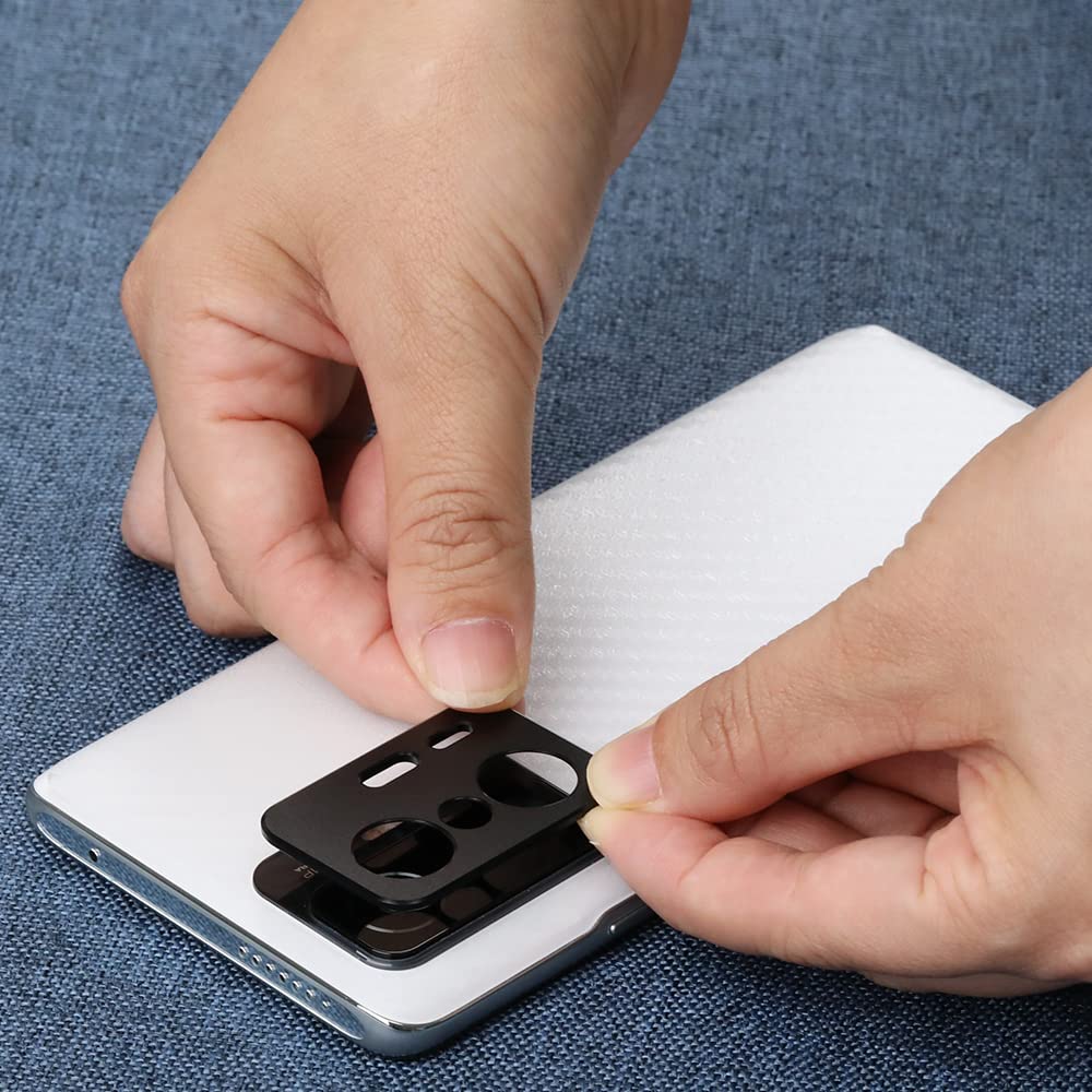 Ibywind Screen Protector For Xiaomi 11T/11T Pro(5G),With 2Pcs Tempered Glass,1Pc Camera Lens Protector,1Pc Backing Carbon Fiber