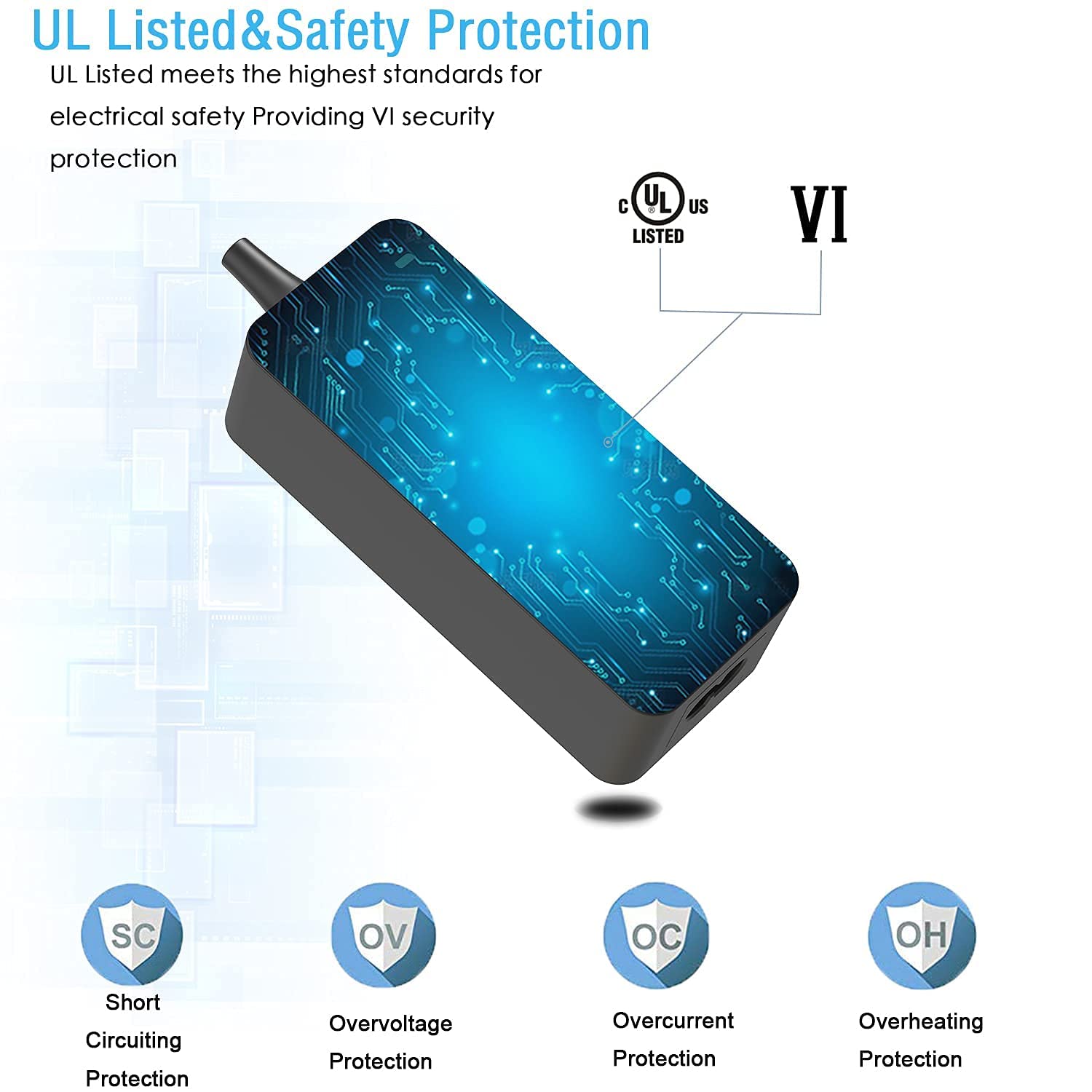 Ul Listed Superer Ac Charger Fit For Toshiba Satellite P50T P55 P55W P755 P755D P875 P740 P740D P745 P745D P750 P750D Laptop Adapter Power Supply Cord