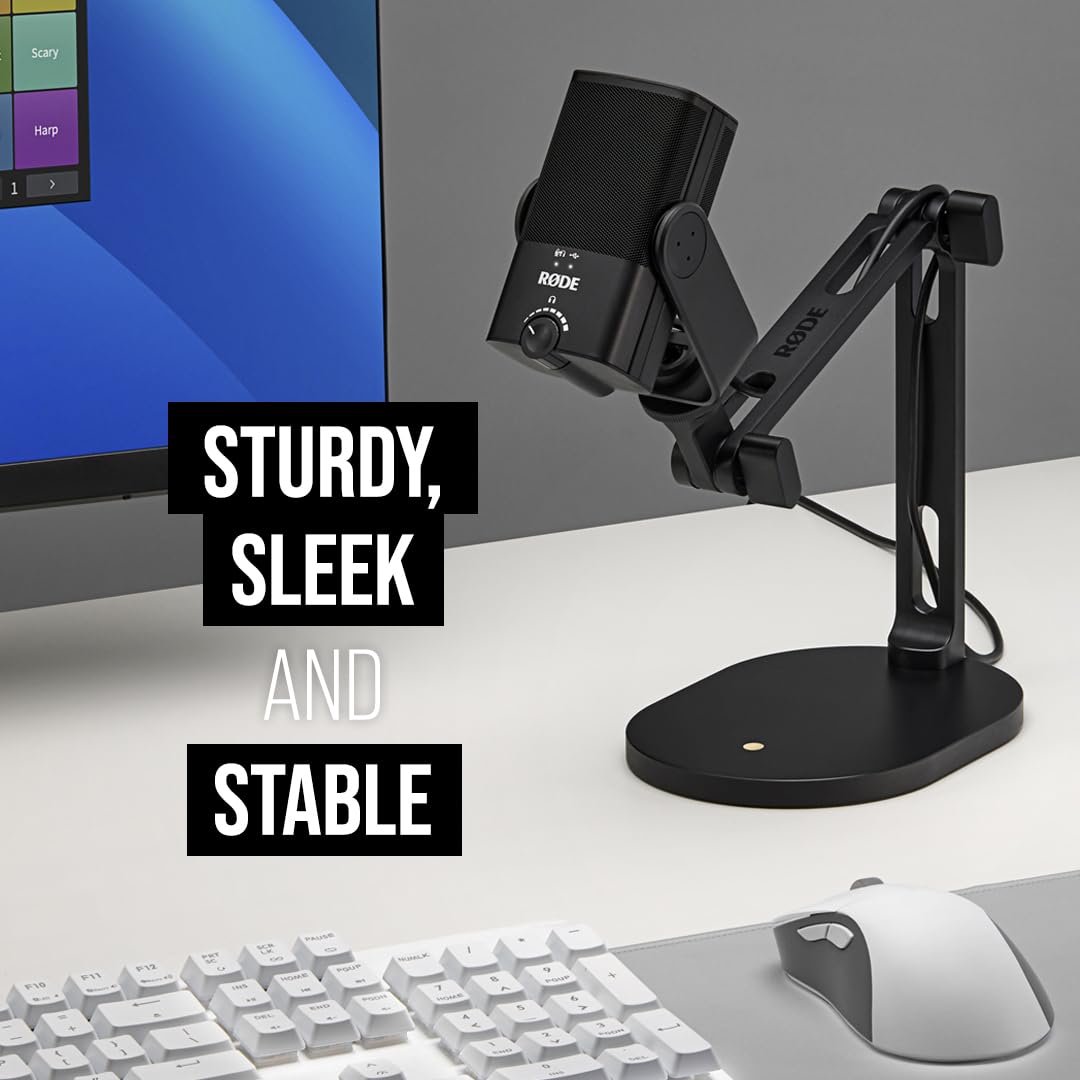 Rde Ds2 Desktop Studio Arm For Microphones, Cameras, Smartphones, Lights And Other Accessories (Up To 900G)