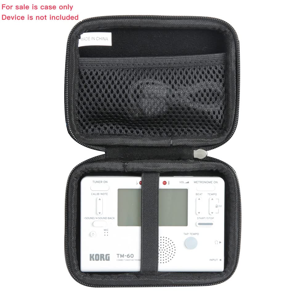 Hermitshell Hard Travel Case For Korg Tm60Bk / Korg Tm50Bk / Korg Tm 70T Instrument Tuner
