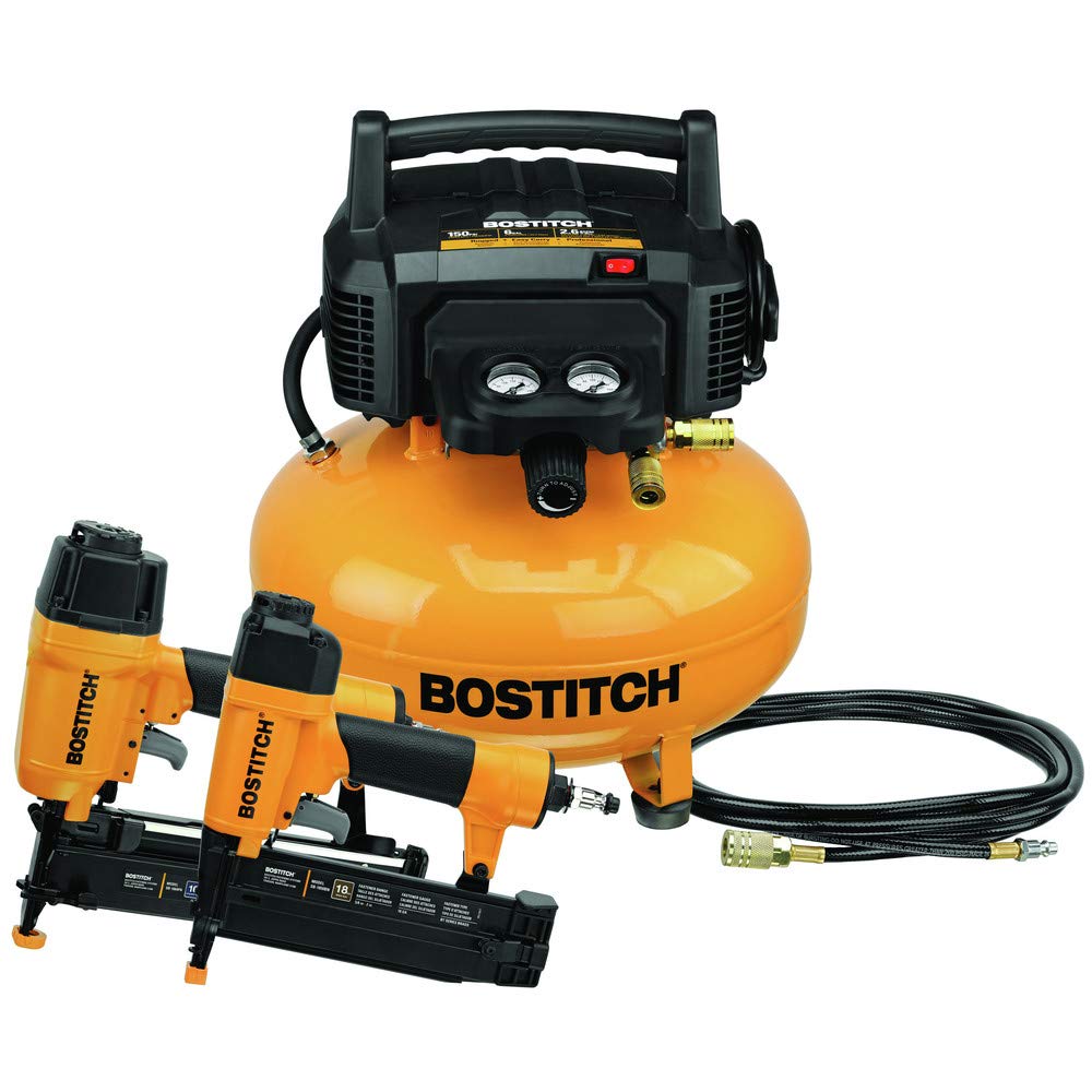 Bostitch Btfp2Kit 2 Tool And Compressor Combo Kit