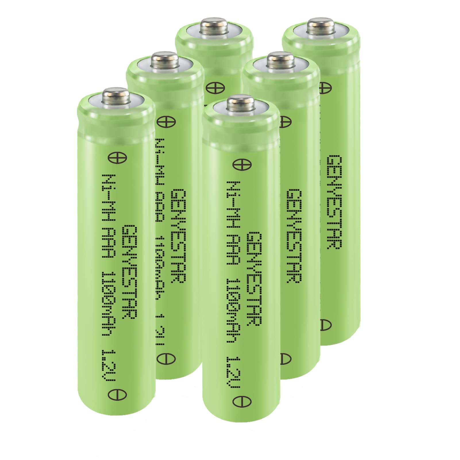Genyestar Rechargeable Aaa Batteries, 1.2V 1100Mah Ni Mh Pre Charged Triple Aaa Rechargeable Batteries, High Performance & Long 