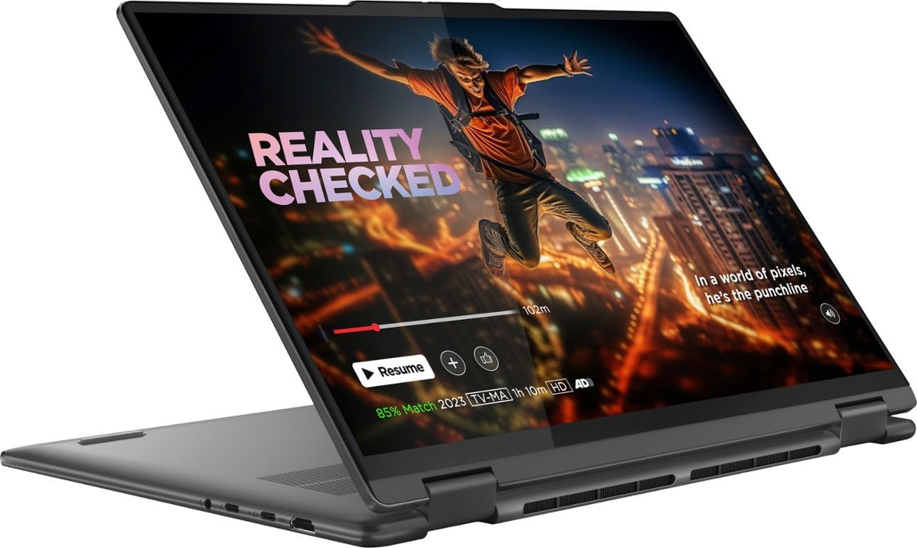 Lenovo Yoga 7 16 2-In-1 Ai Pc Laptop 16 Wuxga Ips Touch Glossy Intel 12-Core Ultra 7 155U 16Gb Ram 2Tb Ssd Backlit Fingerprint T