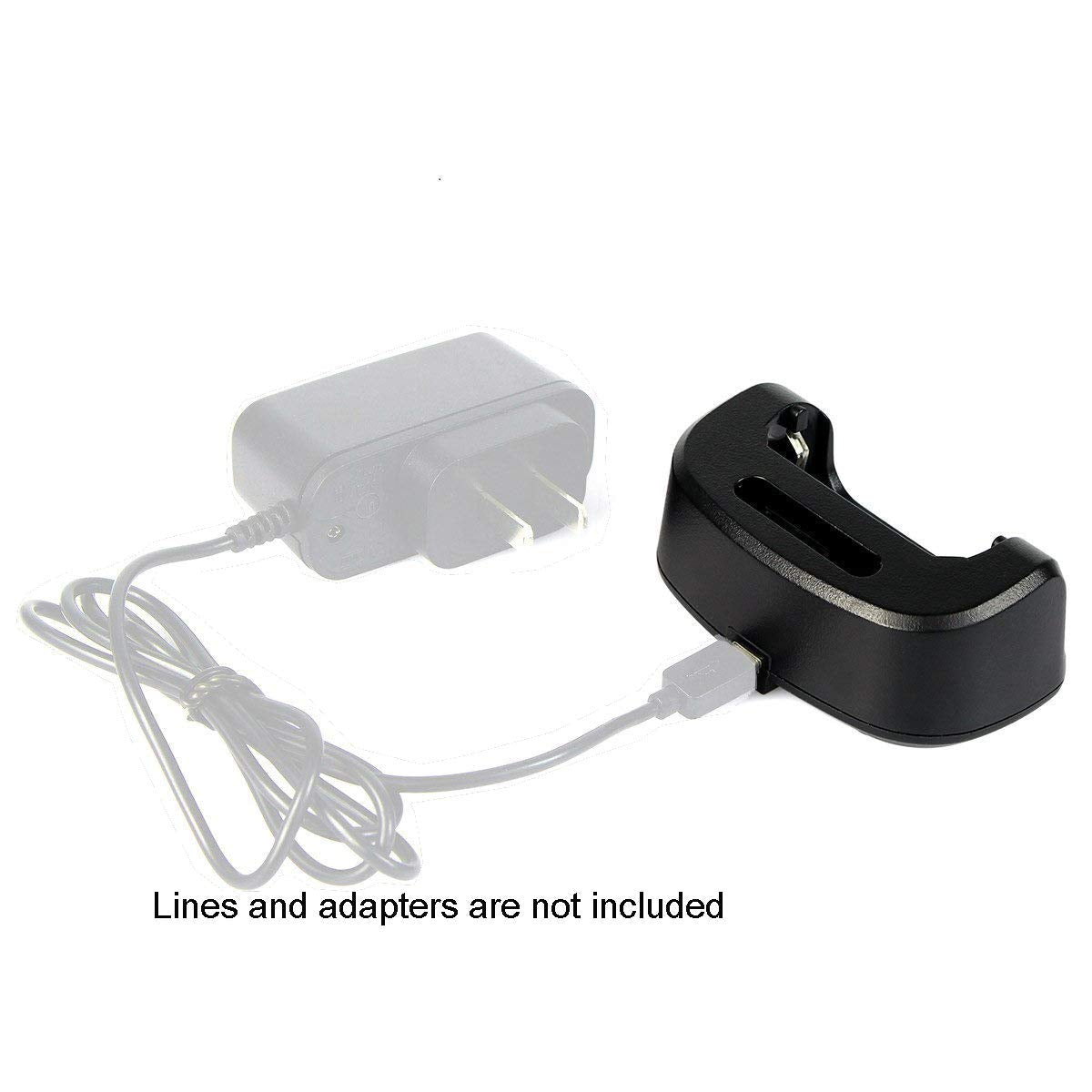 Retevis Rt22 Rt22S Walkie Talkie Charger, Rt22 Rt22S Original Charging Base, Compatible With Retevis Rt22 Rt22S Rb19 Rb19P Two Way Radios(Not Include Charging Cord) (1 Pack)