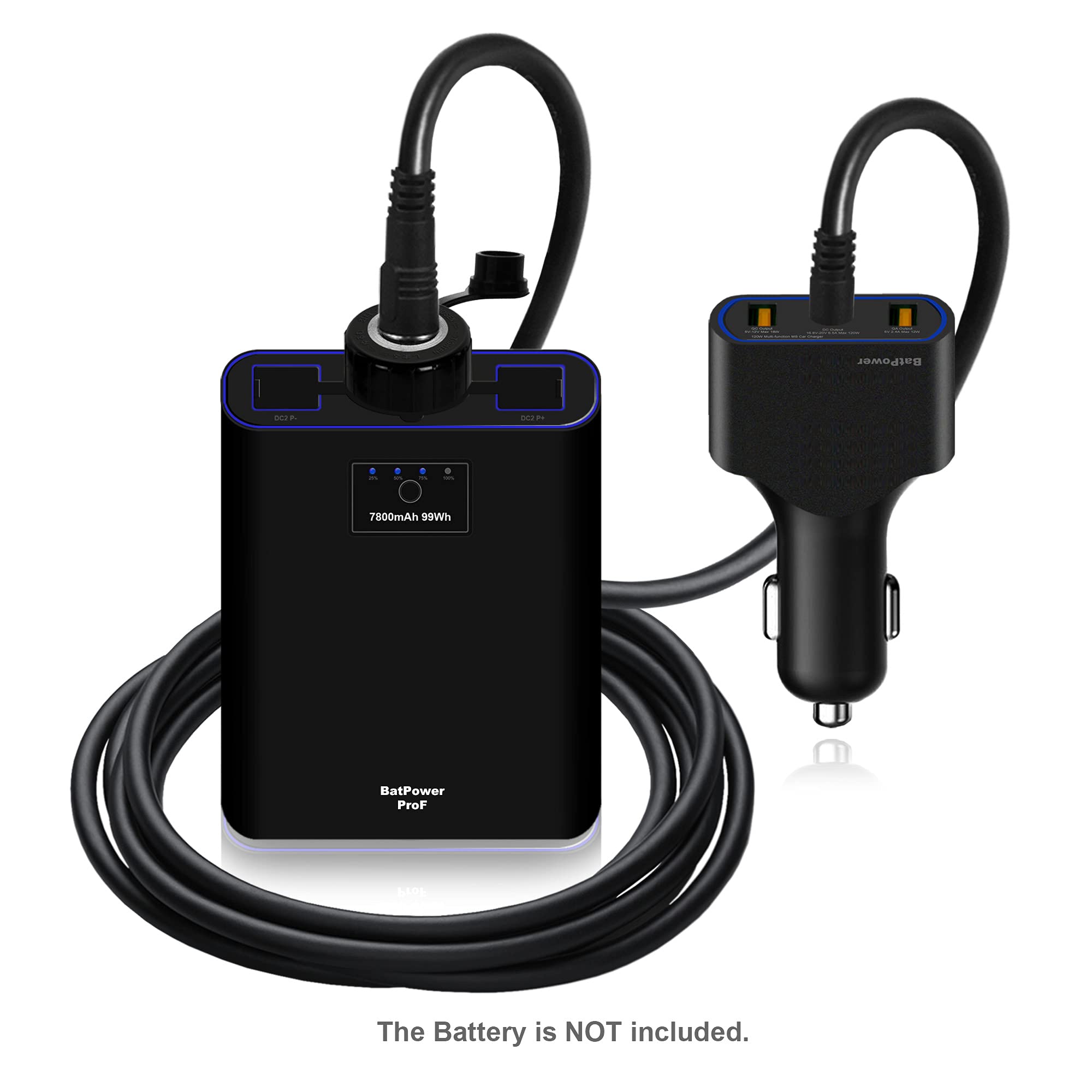 120W Electric Reel Battery Car Charger For Batpower Prof Prob Pros Bm2300 Lb3100 Bm2600 Bm2900 Bm3200 Bm3000 Bm Daiwa Electric F